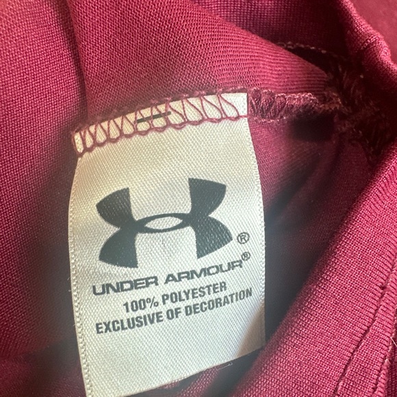 Under Armour Men’s Texas A&M Short Tee Maroon Size Medium - Picture 5 of 5